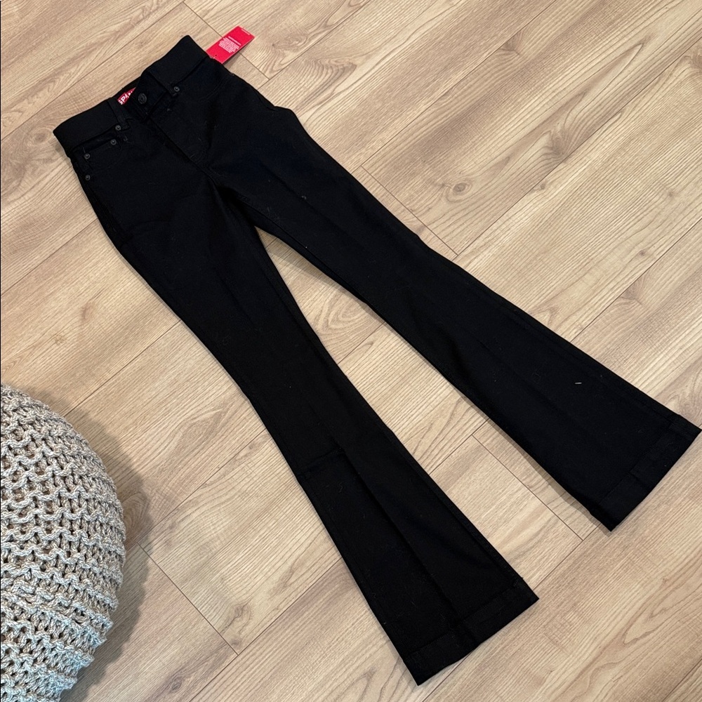 SPANX Black Flare & Wide Leg Jeans